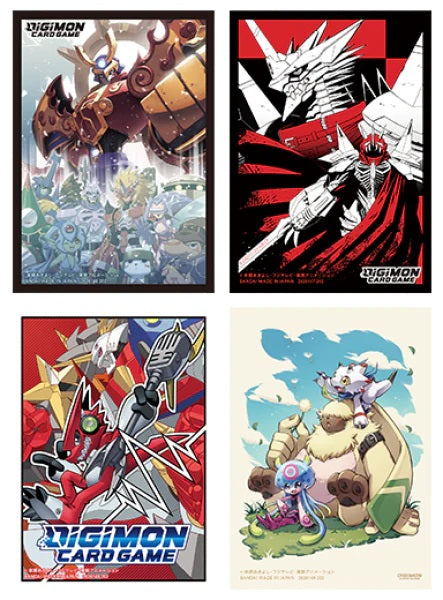 Assorted Digimon Sleeves - GamesDayBuddies